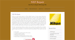 Desktop Screenshot of nefrepair.com